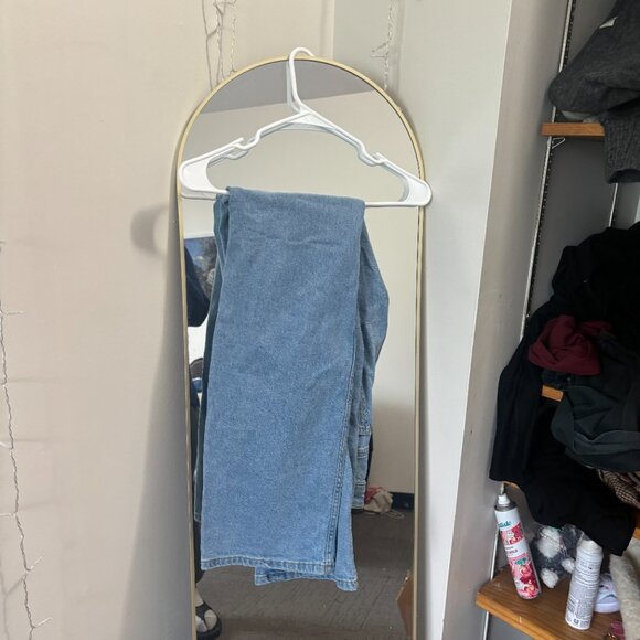 Djerf Avenue straight jeans mid blue size 27 - Picture 5 of 7